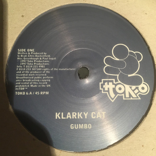 Klarky Cat - Gumbo | Toko Records (TOKO 6) - 2