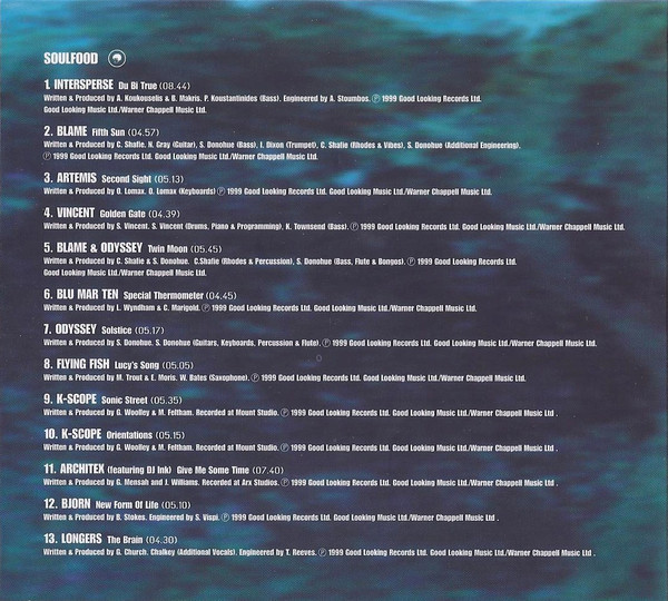 Various - Soulfood | Cookin' Records (CKCD001) - 4
