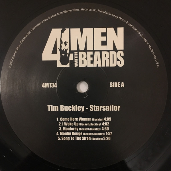 Tim Buckley - Starsailor | 4 Men With Beards (4M134) - 3