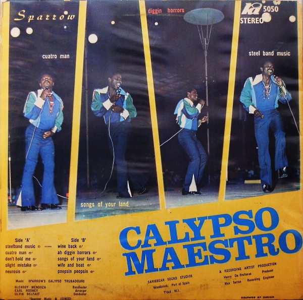 Mighty Sparrow - Calypso Maestro | Ra (RA 5050) - 2 Mighty Sparrow - Calypso Maestro | Ra (RA 5050) - 2