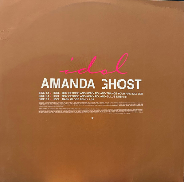 Amanda Ghost - Idol | WEA (SAM00246) - 2
