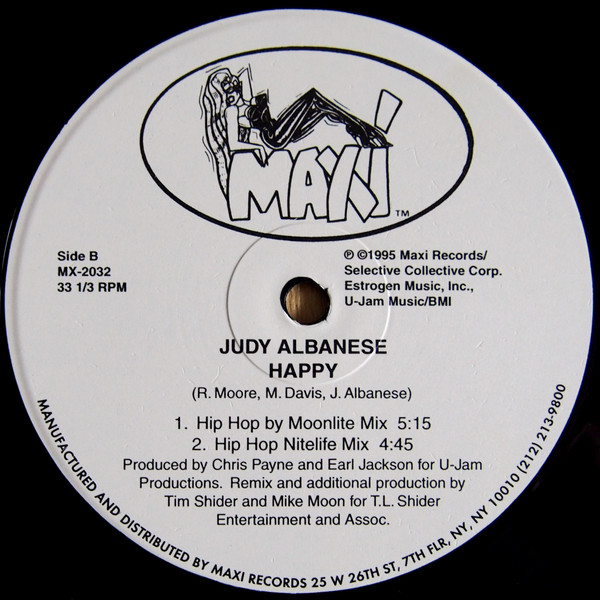 Judy Albanese - Happy | Maxi Records (MX-2032) - 4