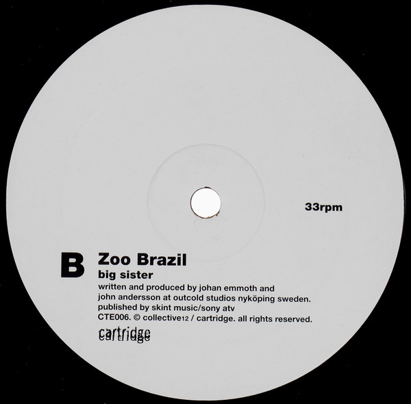 Zoo Brazil - Express Yourself / Big Sister | Cartridge (CTE 006) - 2 Zoo Brazil - Express Yourself / Big Sister | Cartridge (CTE 006) - 2