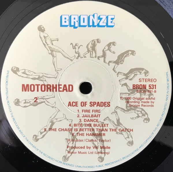 Motörhead - Ace Of Spades | Bronze (BRON 531) - 4 Motörhead - Ace Of Spades | Bronze (BRON 531) - 4