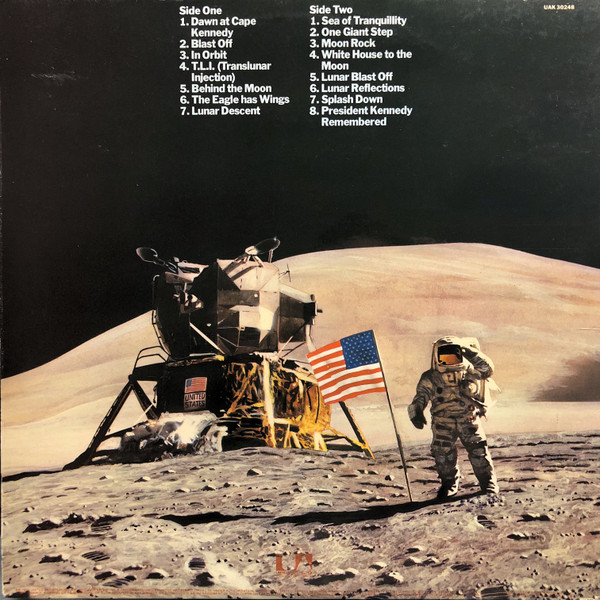 The Rank Concert Orchestra Conducted By Ed Welch - Moon Shot | United Artists Records (UAK 30248) The Rank Concert Orchestra Conducted By Ed Welch - Moon Shot | United Artists Records (UAK 30248)