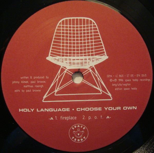 Holy Language - Choose Your Own | Space Teddy (ST 015) - 3
