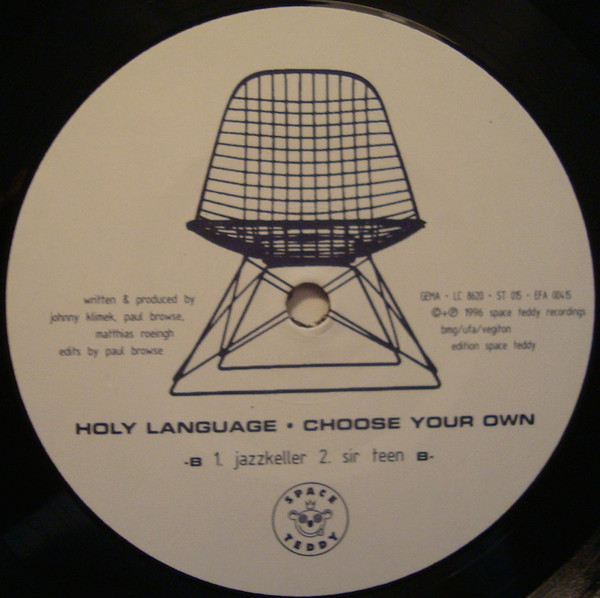 Holy Language - Choose Your Own | Space Teddy (ST 015) - 4