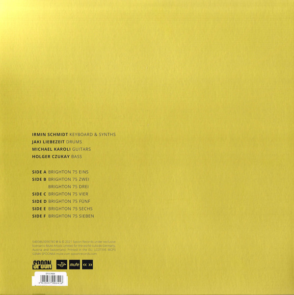 Can - Live In Brighton 1975 | Spoon Records (SPOON64) Can - Live In Brighton 1975 | Spoon Records (SPOON64)