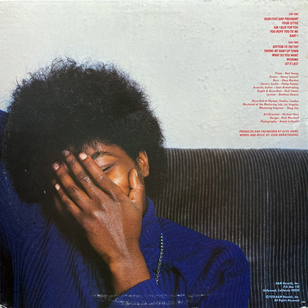 Joan Armatrading - To The Limit | A&M Records (SP-4732) - 2