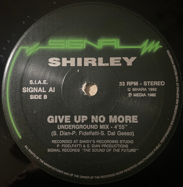 Shirley - Give Up No More | Signal (SIGNAL AI)