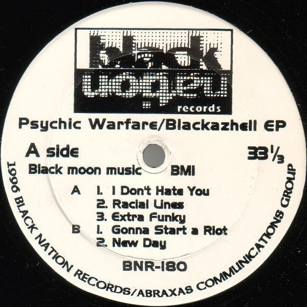Psychic Warfare - Blackazhell EP | Black Nation Records (BNR180) - main Psychic Warfare - Blackazhell EP | Black Nation Records (BNR180) - main