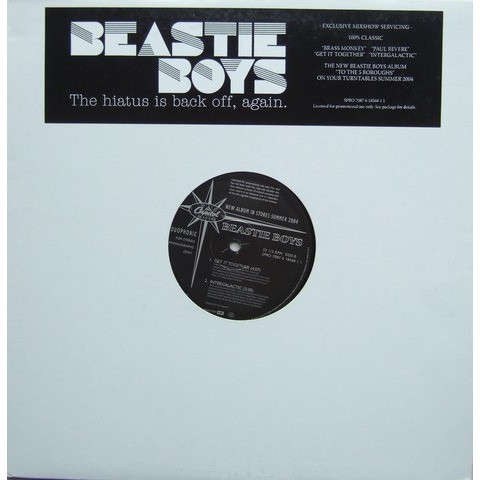 Beastie Boys - The Hiatus Is Back Off, Again | Capitol Records (7087 6 18568 1 1)