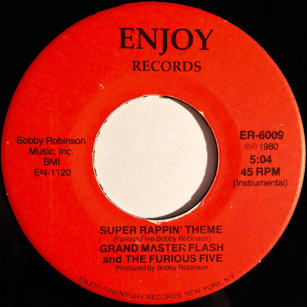 Grandmaster Flash & The Furious Five - Super Rappin' No. 2 | Enjoy Records (ER-6009) - 2