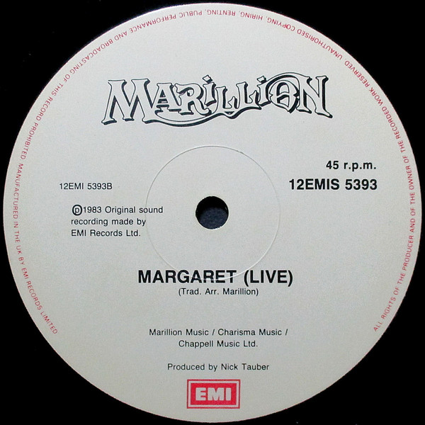 Marillion - Garden Party (The Great Cucumber Massacre) | EMI (12 EMIS 5393) - 4 Marillion - Garden Party (The Great Cucumber Massacre) | EMI (12 EMIS 5393) - 4