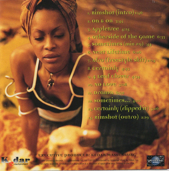 Erykah Badu - Baduizm | Universal Records (UD 53027) - 4