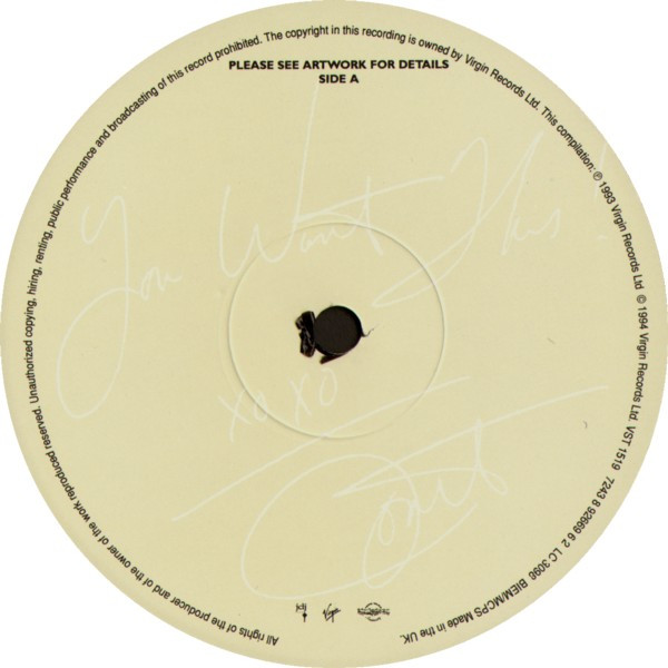 Janet Jackson - You Want This | Virgin (VST 1519) - 3