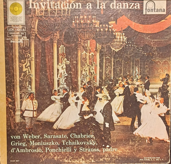 Various - Invitacion A la Danza | Fontana (13081-D) Various - Invitacion A la Danza | Fontana (13081-D)