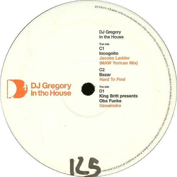 DJ Gregory - In The House (Part Two) | ITH Records (ITH10LP2) - 4