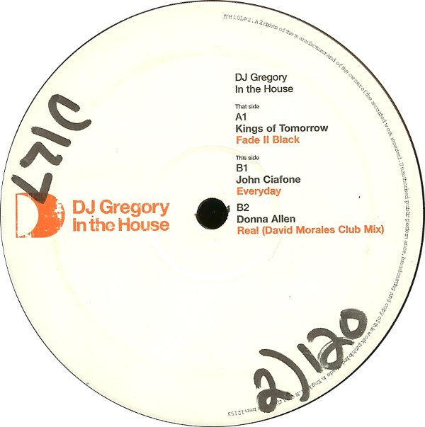 DJ Gregory - In The House (Part Two) | ITH Records (ITH10LP2) - 3