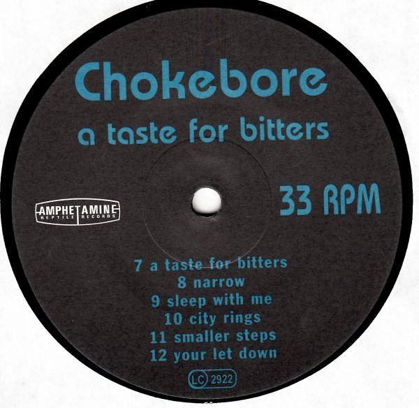 Chokebore - A Taste For Bitters | Amphetamine Reptile Records (ARR 77/020) - 4