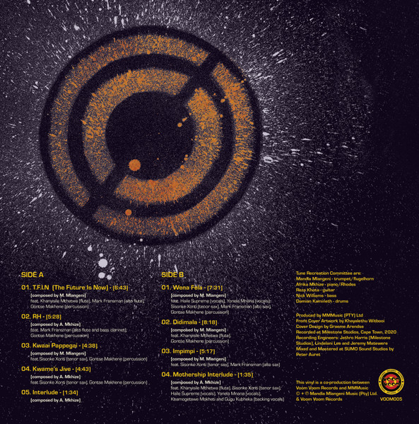 Tune Recreation Committee - The Future Is Now | Voom Voom Records (VOOM005) - 2