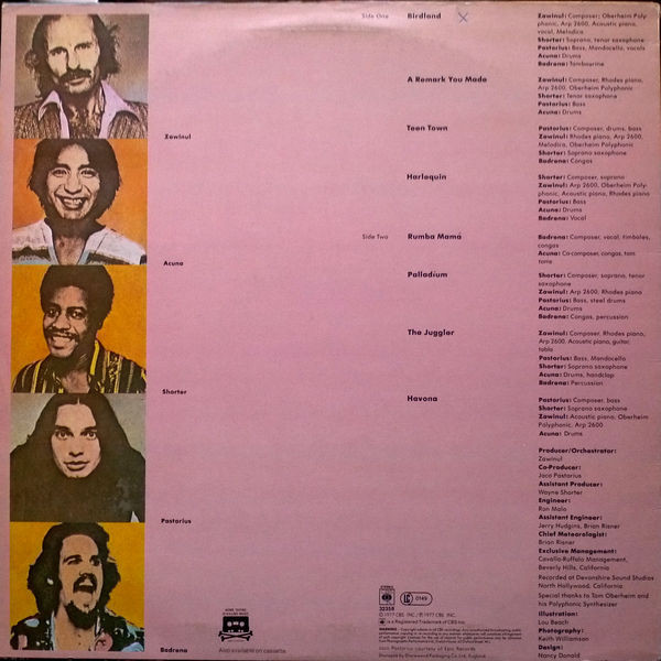 Weather Report - Heavy Weather | CBS (CBS 32358)