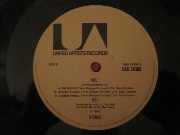 Neu! - Neu! | United Artists Records (UAS 29396) - 4