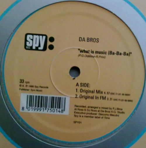 Da Bros - What Is Music (Ba-Ba-Ba) | Spy Rec (SPY01)