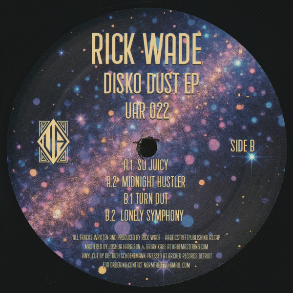 Rick Wade - Disko Dust EP | Upstairs Asylum Recordings (UAR 022) - 2 Rick Wade - Disko Dust EP | Upstairs Asylum Recordings (UAR 022) - 2