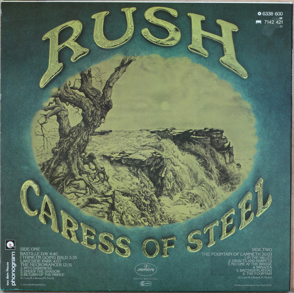 Rush - Caress Of Steel | Mercury (6338 600) - 2