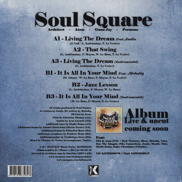 Soul Square - Living The Dream | Kif Recordings (KIFHH128) - 2