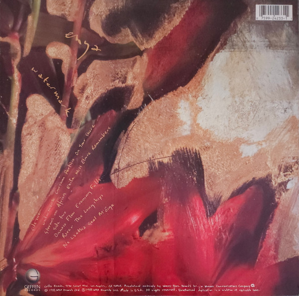 Enya - Watermark | Geffen Records (GHS 24233) - 2 Enya - Watermark | Geffen Records (GHS 24233) - 2