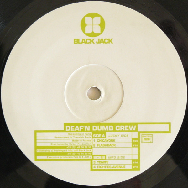 Deaf'N Dumb Crew - Flagrant Delit EP | Black Jack (BLACKJACK 004) - 6