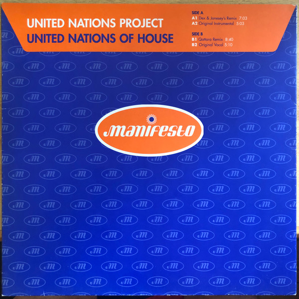 United Nations Project - United Nations Of House | Manifesto (FESX 15)