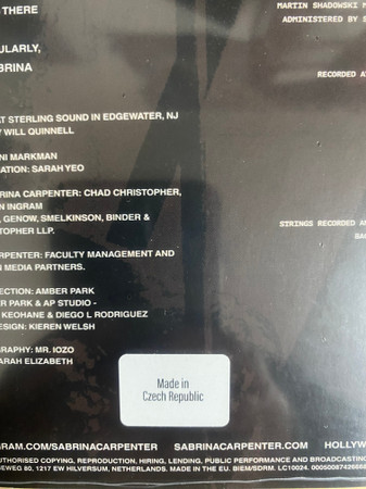 Sabrina Carpenter - Singular Act II | Hollywood Records (00050087426668) - 3