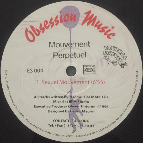 Mouvement Perpétuel - Sexuel Mouvement | Eternal Schvitz (ES 004)