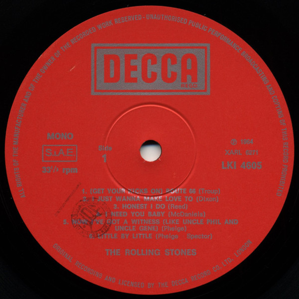 The Rolling Stones - The Rolling Stones | Decca (LKI 4605) - 3 The Rolling Stones - The Rolling Stones | Decca (LKI 4605) - 3