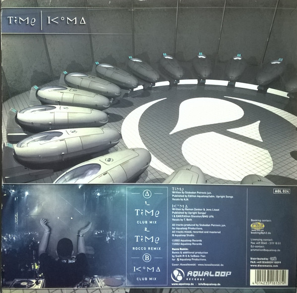 Pulsedriver - Time / Koma | Aqualoop Records (AQL 024) - 2