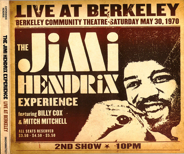 The Jimi Hendrix Experience - Live At Berkeley | Experience Hendrix (0602498607527)