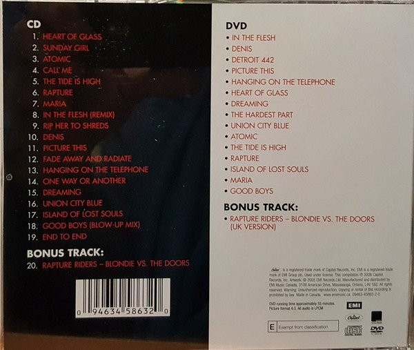 Blondie - Greatest Hits: Sight & Sound | EMI (0946-45863-2-0) - 2 Blondie - Greatest Hits: Sight & Sound | EMI (0946-45863-2-0) - 2