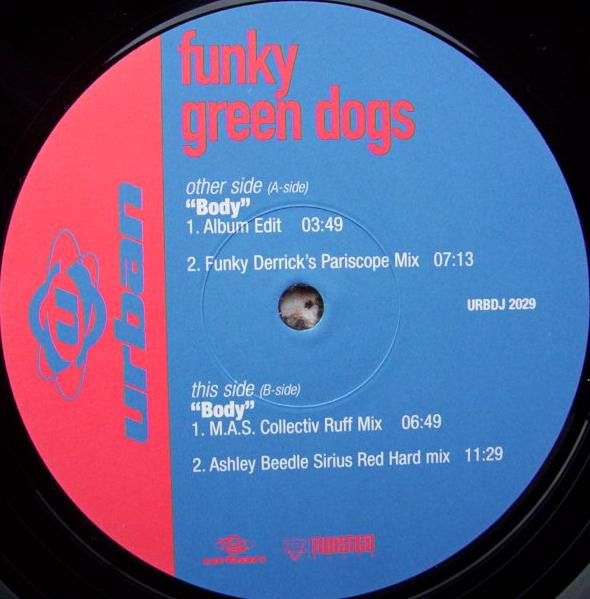 Funky Green Dogs - Body | Urban (URBDJ 2029) - 3 Funky Green Dogs - Body | Urban (URBDJ 2029) - 3