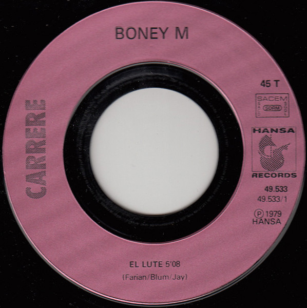 Boney M. - El Lute / Gotta Go Home | Carrere (49.533) - 3