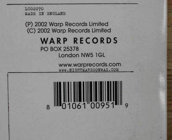 Nightmares On Wax - Mind Elevation | Warp Records (WARPLP95) - 10