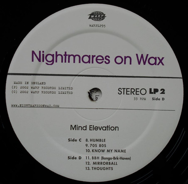 Nightmares On Wax - Mind Elevation | Warp Records (WARPLP95) - 6