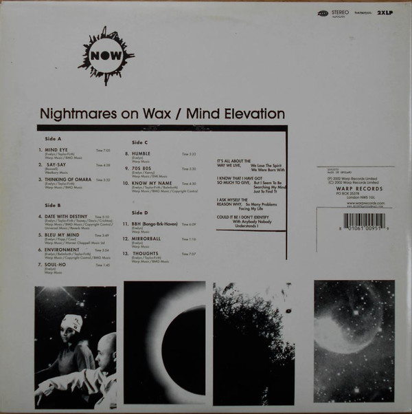 Nightmares On Wax - Mind Elevation | Warp Records (WARPLP95) - 3