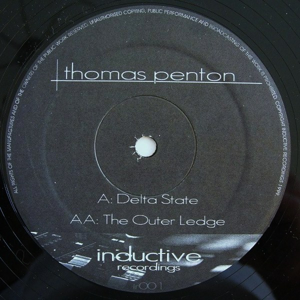 Thomas Penton - Delta State | Inductive Recordings (IR001) - main