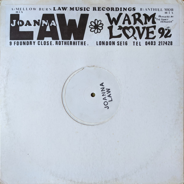 Joanna Law - Warm Love 92 | Law Music Recordings (LM-1202) - main