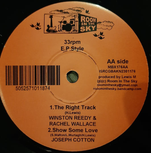 George Dekker  &  Winston Reedy  &  A.J. Franklin  &  Salute  &  Winston Reedy  &  Rachel Wallace  &  Joseph Cotton - Passion Love / Passion Dub / The Right Track / Show Some Love | Room In The Sky (MBX176) - 2