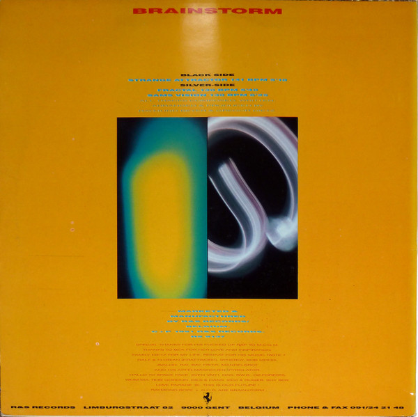 Brainstorm - Strange Attractor | R & S Records (RS 9137) - 2