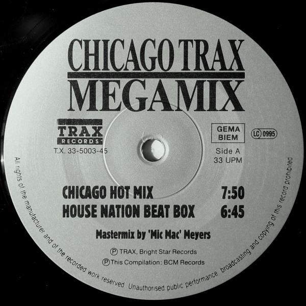Various - Chicago Trax Megamix | BCM Records (T.X. 33-5003-45) - 5 Various - Chicago Trax Megamix | BCM Records (T.X. 33-5003-45) - 5